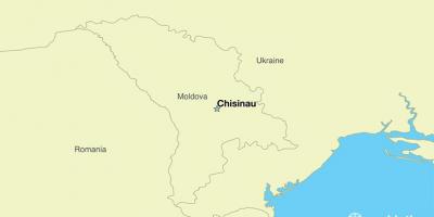 Mapa chisinau Moldavsko